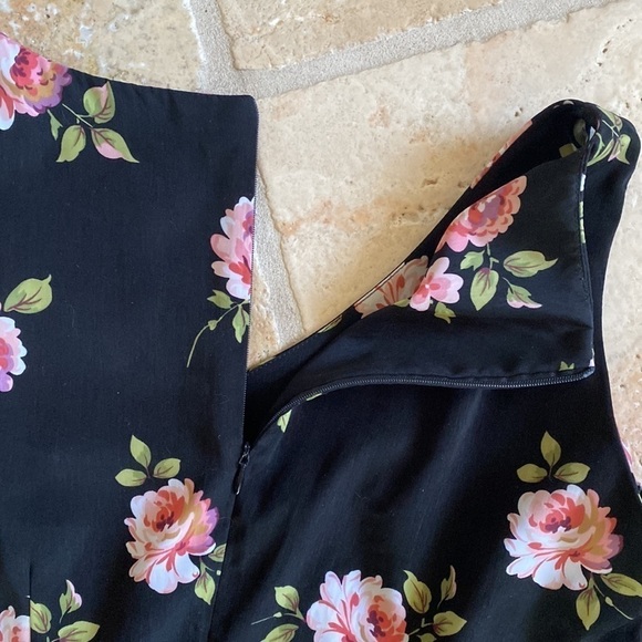 Danny & Nicole Rose Maxi dress Womens 8 Whimsy goth Dark Romantic 90’s Y2K - Picture 4 of 9